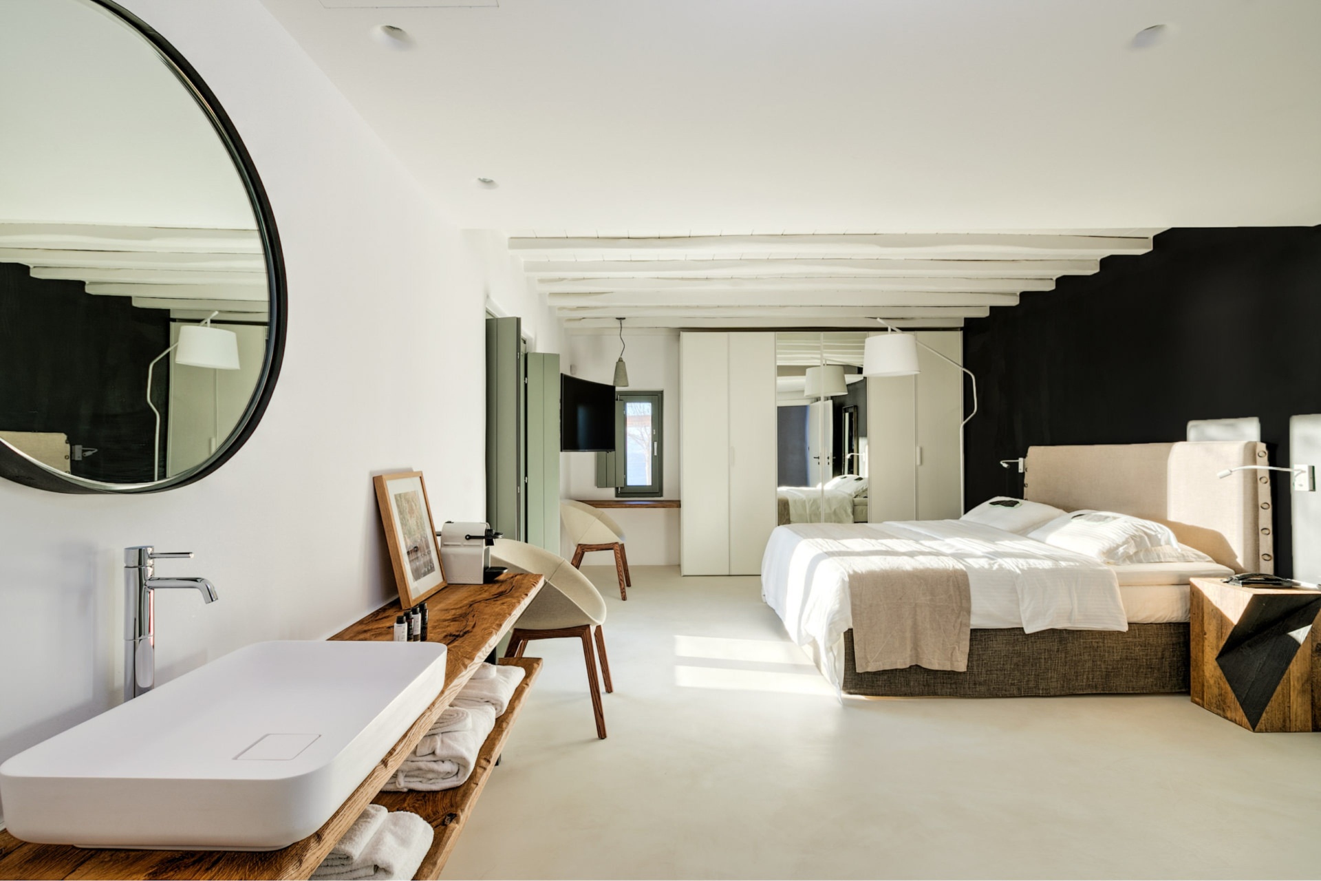 UltraLuxury Mykonos villa Tennis Court & SeaViews — photo 20