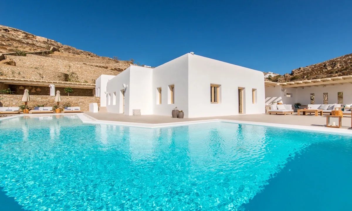 Luxury Mykonos Villa with 2 Private Pools Sea View