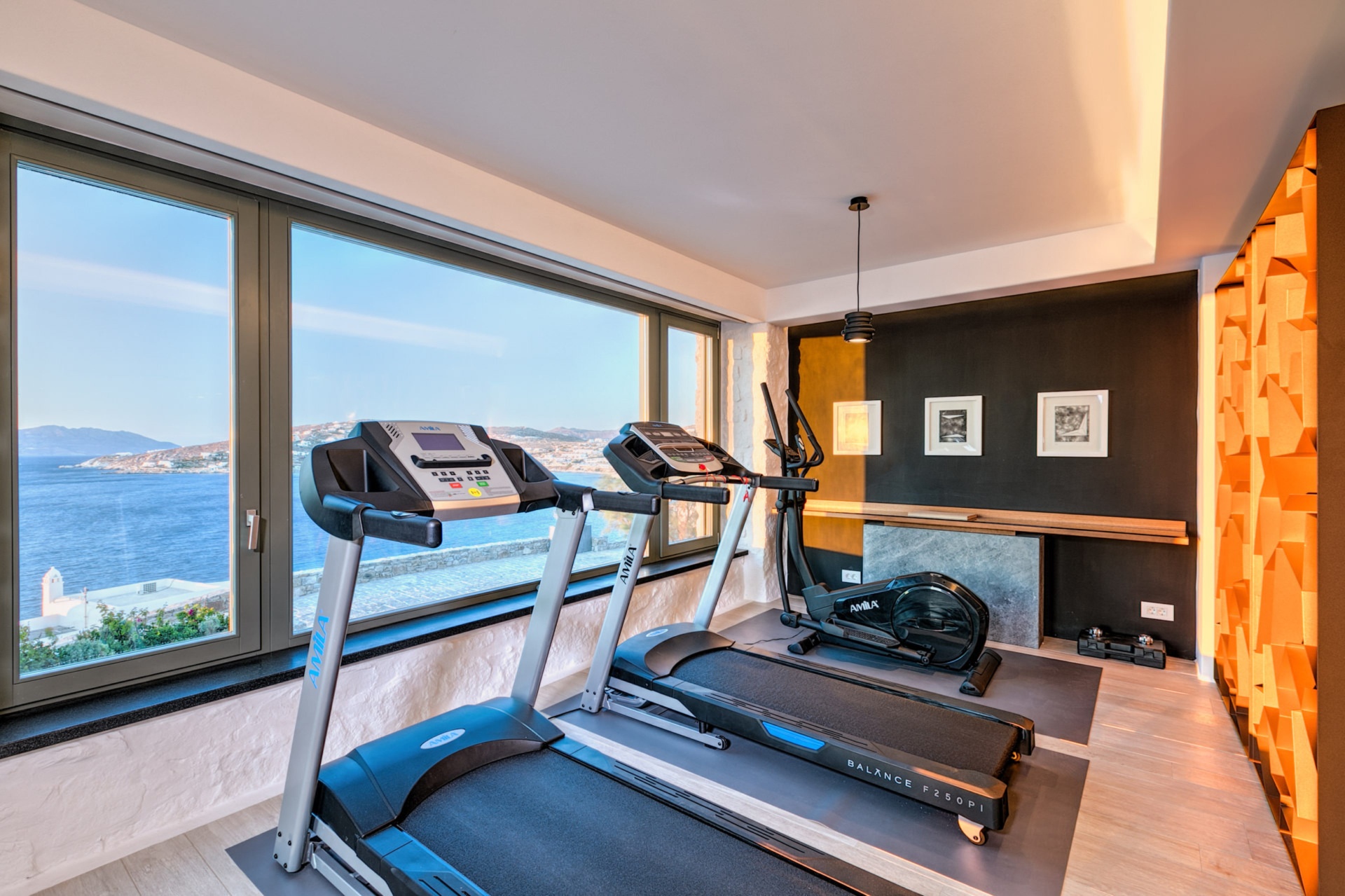 UltraLuxury Mykonos villa Tennis Court & SeaViews — photo 16