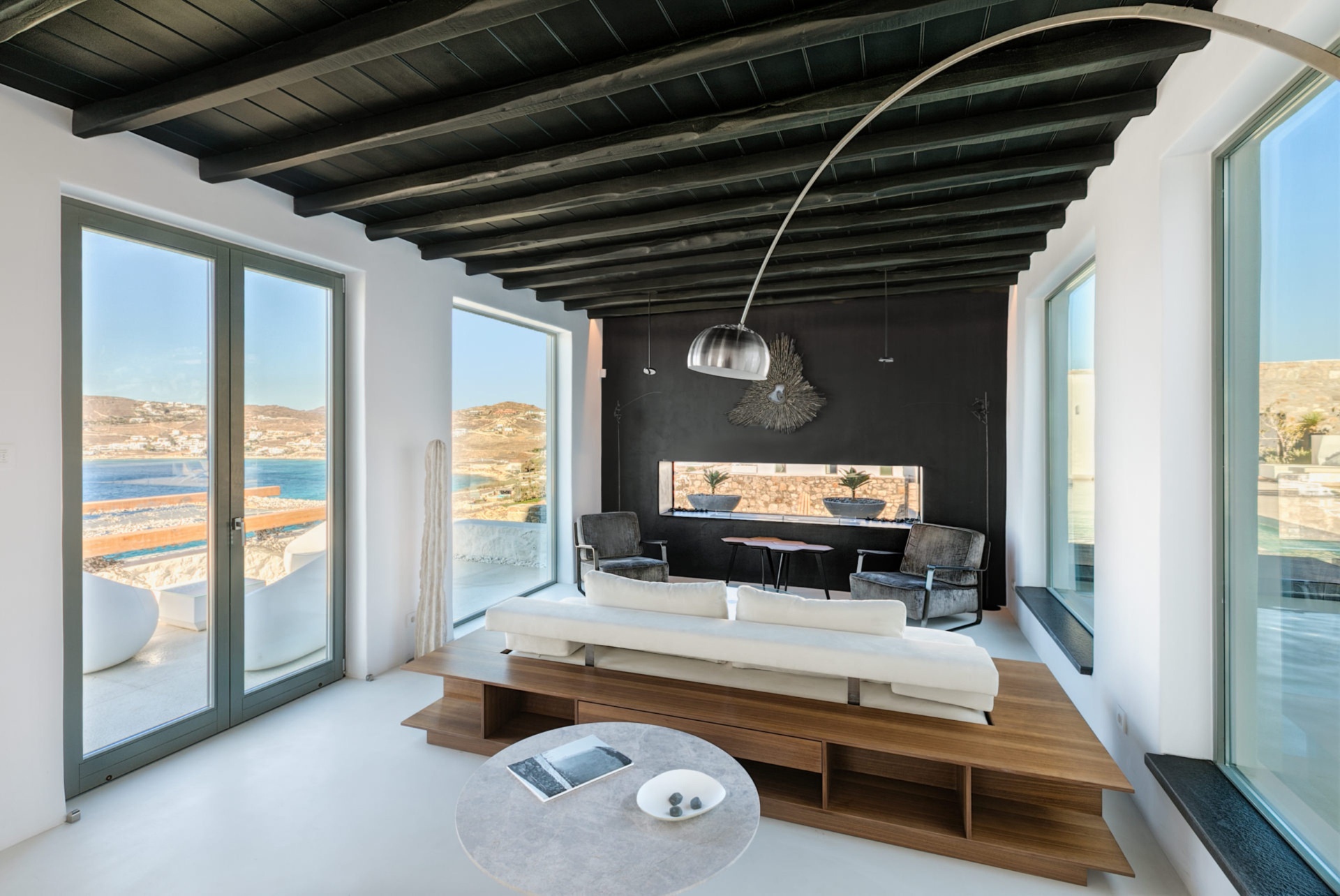 UltraLuxury Mykonos villa Tennis Court & SeaViews — photo 33