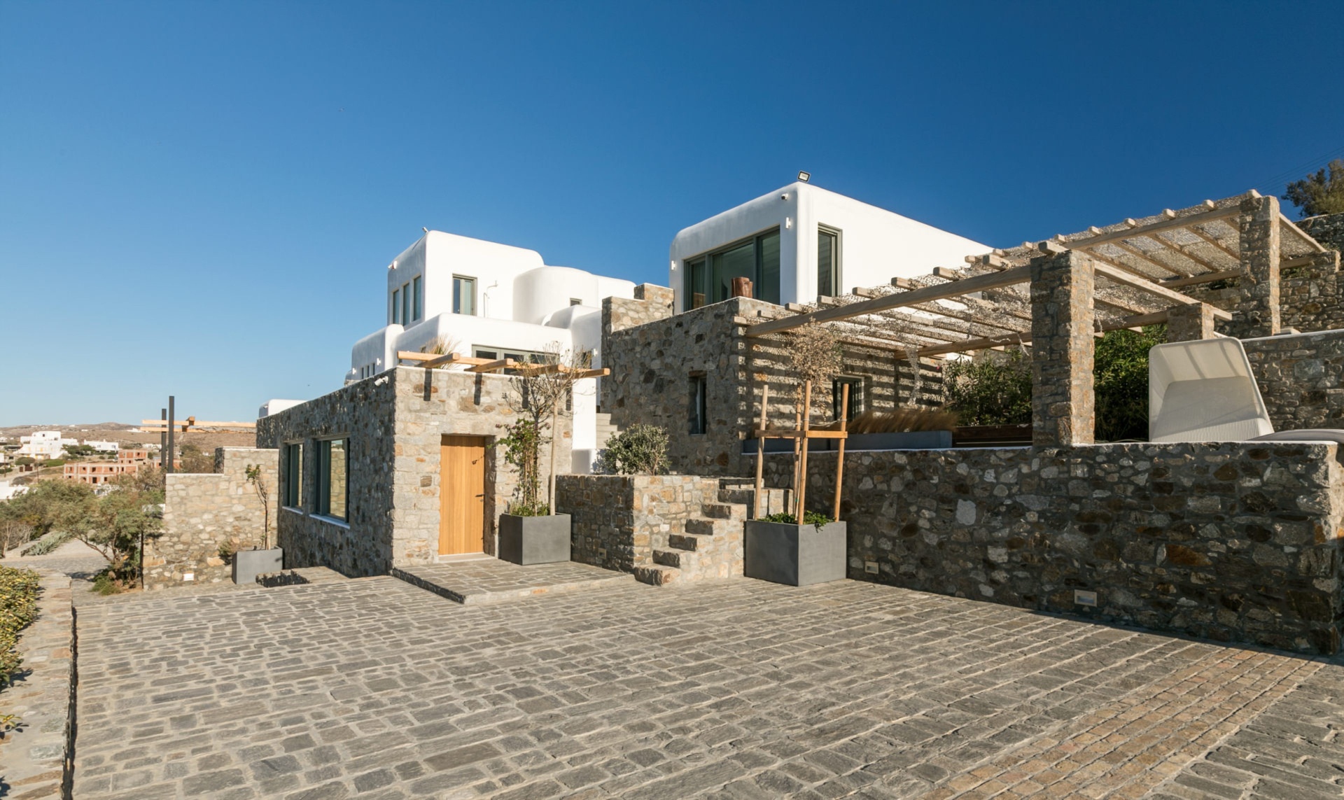 UltraLuxury Mykonos villa Tennis Court & SeaViews — photo 29