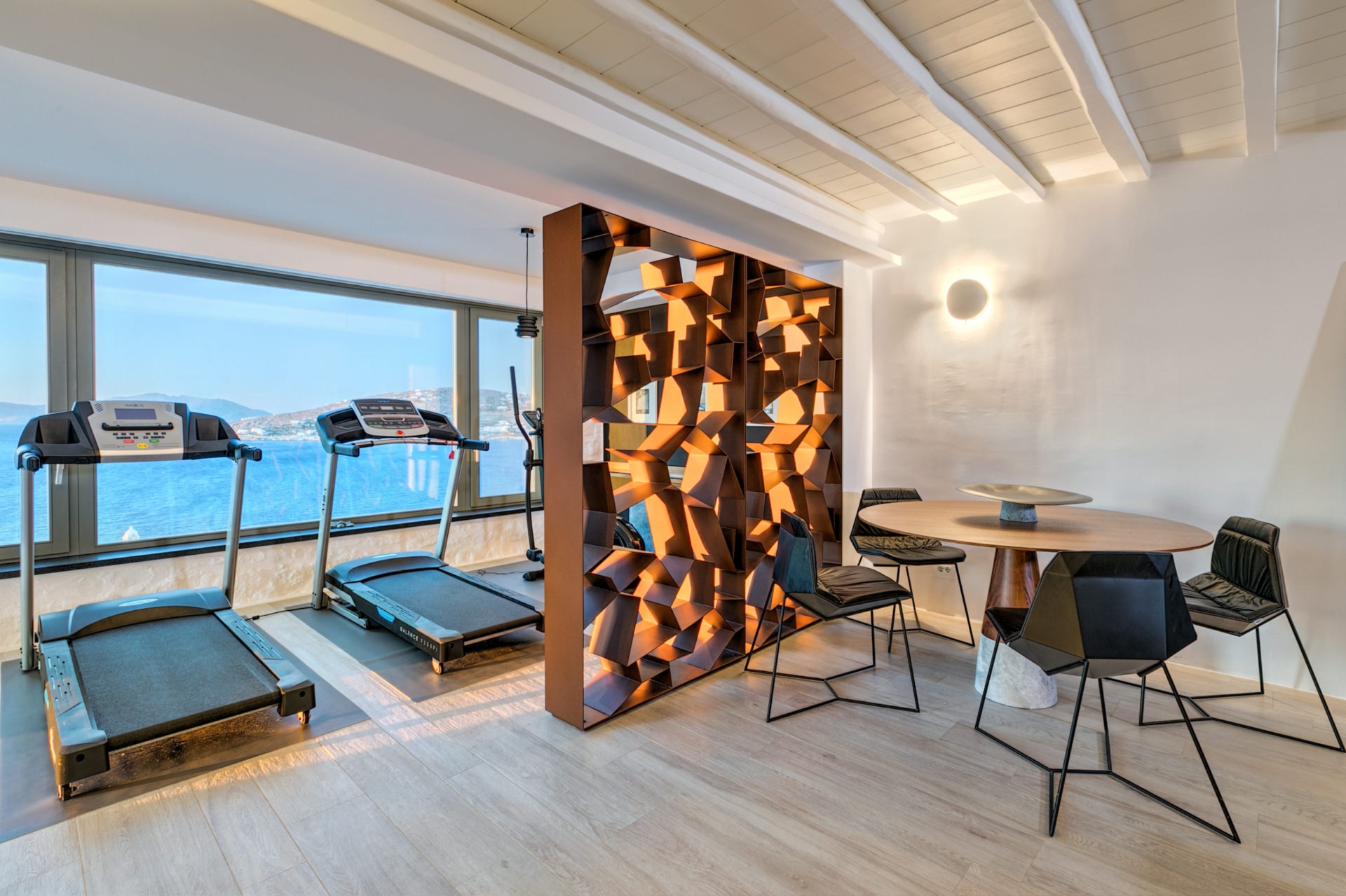 UltraLuxury Mykonos villa Tennis Court & SeaViews — photo 17