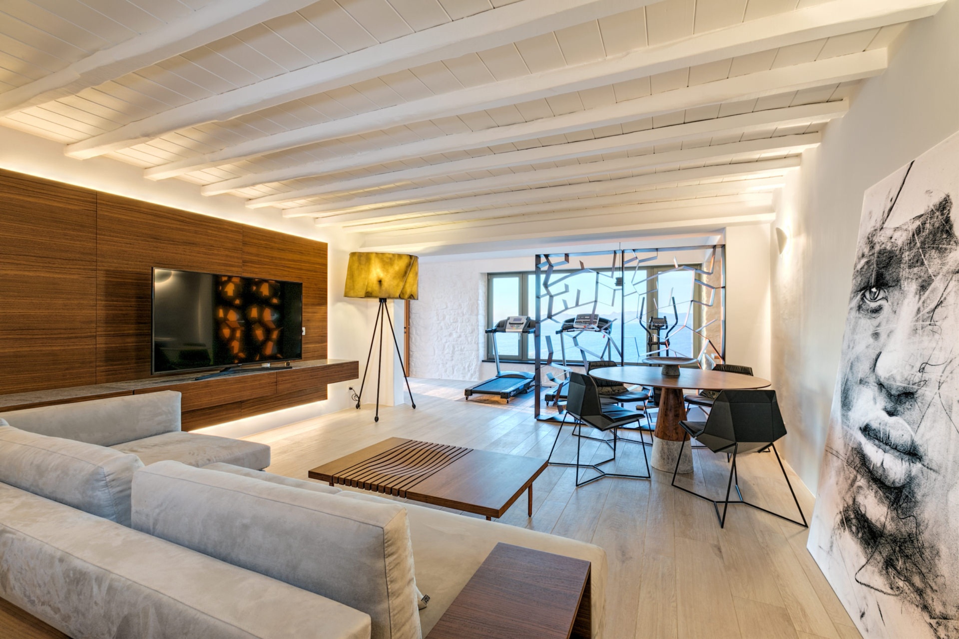 UltraLuxury Mykonos villa Tennis Court & SeaViews — photo 15