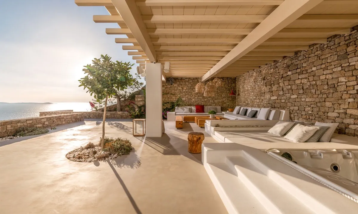 Luxury Mykonos Villa with 2 Private Pools Sea View — photo 6