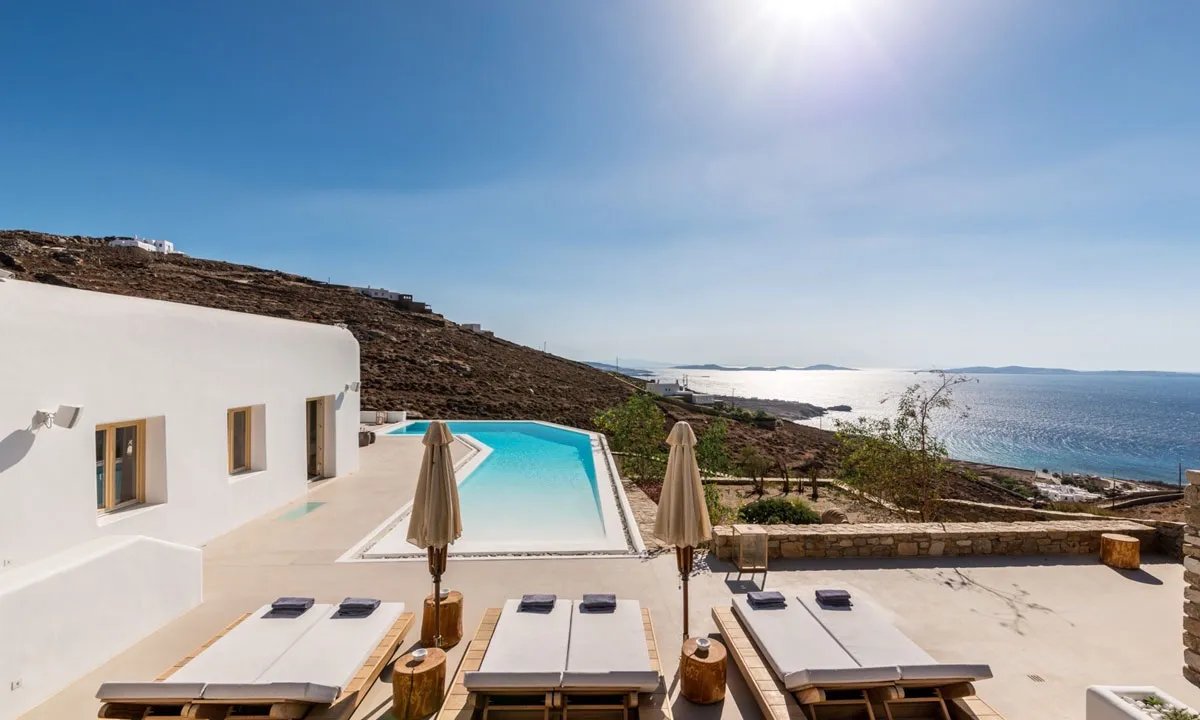 Luxury Mykonos Villa with 2 Private Pools Sea View — photo 3
