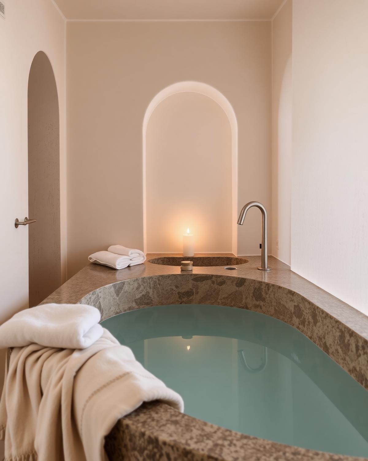 In-villa spa detail